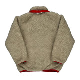 Age 4 Patagonia Fleece Jacket - XS Cream Polyester