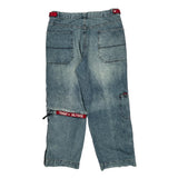 Tommy Hilfiger Cargo Jeans - 38W 22L Blue Denim