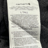 Carhartt Tall T-Shirt - Large Gray Cotton Blend
