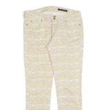 TOMMY HILFIGER Womens Jeans Beige Slim Skinny Cotton Blend W32 L30 Stylish