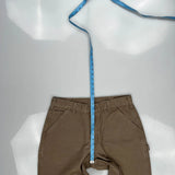 Carhartt Carpenter Trousers - 33W 30L Brown Cotton