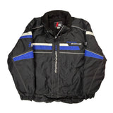 Zero Zone Graphic Ski Jacket - XL Blue Polyester