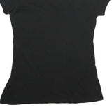 CHASE AUTHENTICS Womens Black Jimmie Johnson Graphic T-Shirt L V-Neck Cotton
