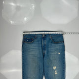 Levis 501 Jeans - 36W 29L Blue Cotton