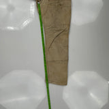 Carhartt Double Knee Carpenter Trousers - 32W 30L Beige Cotton Blend