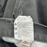 Dickies Carpenter Pants - 36W 31L Gray Cotton