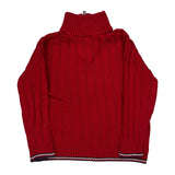 Age 5 Tommy Hilfiger 1/4 Zip - XS Red Cotton