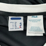 Fila Football Shirt - 2XL Black Polyester