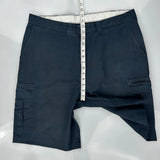Dickies Cargo Shorts - 36W 11L Navy Cotton