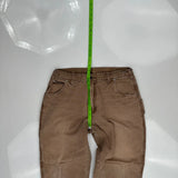 Dickies Carpenter Pants - 32W 28L Brown Cotton