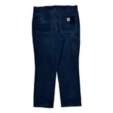 Carhartt Carpenter Pants - 34W 32L Blue Cotton