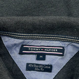 Tommy Hilfiger Slim Fit Polo Shirt - Medium Grey Cotton