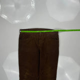 Unbranded Cord Trousers - 36″ Waist Brown Corduroy