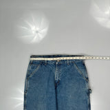 Carhartt Carpenter Jeans - 34W 30L Blue Cotton