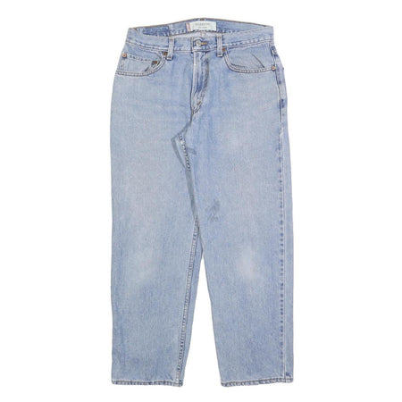 LEVI'S 550 STRAIGHT Mens Jeans Blue Relaxed Straight Denim Light W32 L27