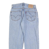LEVI'S 550 STRAIGHT Mens Jeans Blue Relaxed Straight Denim Light W32 L27