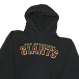 Mens Black San Francisco Giants Hoodie S Cotton Blend Pullover Hooded Sweatshirt