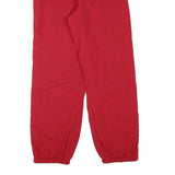 BOGNER Lined Womens Red Relaxed Fit Zip Closure Trousers W25 L28 Casual