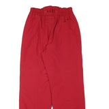 BOGNER Lined Womens Red Relaxed Fit Zip Closure Trousers W25 L28 Casual