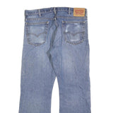 LEVI'S 517 Straight Mens Jeans Blue Regular Denim Medium W36 L30 Classic Zip