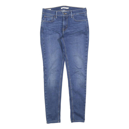 LEVI'S 710 Womens Slim Skinny Denim Medium Wash W30 L29 Cotton Blend Zip Jeans
