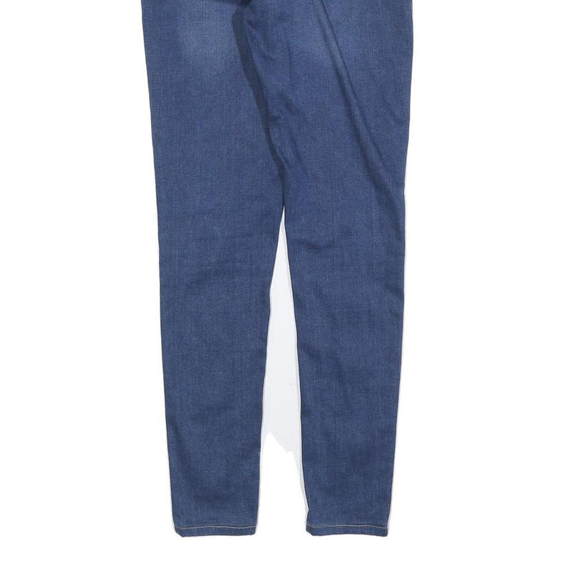 LEVI'S 710 Womens Slim Skinny Denim Medium Wash W30 L29 Cotton Blend Zip Jeans