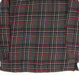 FORCEFIELD Mens Black & Red Check Shirt 2XL Cotton Casual Long Sleeve