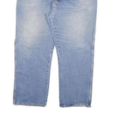 DICKIES Mens Jeans Blue Regular Straight Denim Medium W48 L30 Workwear Zip
