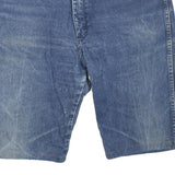 WRANGLER Mens Denim Blue Shorts L W38 Classic Cotton Blend Casual