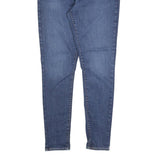 LEVI'S Womens 720 Slim Jeans Blue Denim Cotton Blend W31 L30 Zip