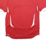 PUMA 2010-11 Switzerland Home Mens Red Football Shirt L Short Sleeve V-Neck