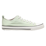 PRIMARK Low Top Trainers Green Canvas Womens UK 8