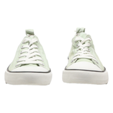 PRIMARK Low Top Trainers Green Canvas Womens UK 8