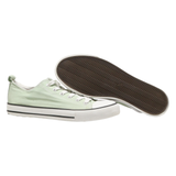 PRIMARK Low Top Trainers Green Canvas Womens UK 8