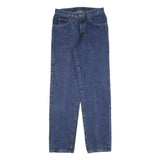 LEE Mens Jeans Blue Regular Straight Denim Medium W30 L34 Classic Casual Zip
