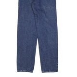 LEE Mens Jeans Blue Regular Straight Denim Medium W30 L34 Classic Casual Zip