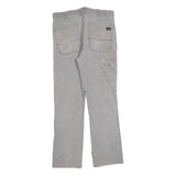 DICKIES Mens Jeans Grey Relaxed Straight Denim W32 L28 Workwear Casual
