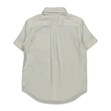 Age 7 Ralph Lauren Short Sleeve Shirt - Small White Cotton
