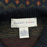 Robert Stock Sweater - Large Multicoloured Acrylic