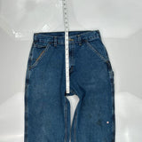 Carhartt Carpenter Pants - 30W 34L Blue Cotton