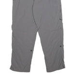 ARTIME Mens Nylon Grey Regular Fit Straight Leg Trousers W32 L30 Outdoor Casual
