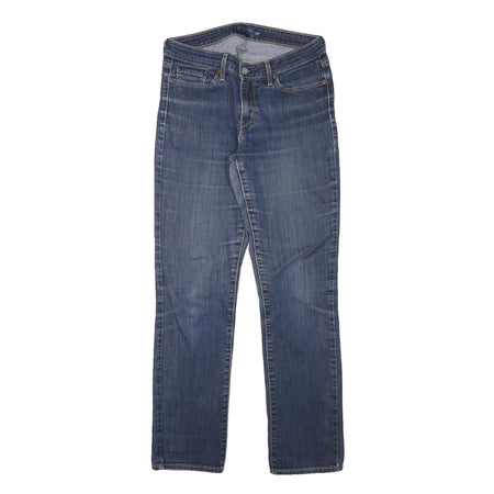 LEVI'S Womens Regular Blue Denim Medium Zip W30 L29 Classic Jean Pants