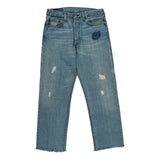 501 Levis Jeans - 32W 28L Light Wash Cotton