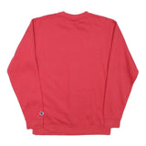 CHAMPION Mens Red New Mexico Lobos Crew Neck S Cotton Blend Sweatshirt