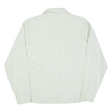 COLUMBIA Womens Green & White Check Long Sleeve Shirt L Outdoor Casual Cotton