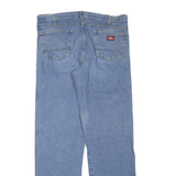 DICKIES Mens Jeans Blue Regular Straight Denim Medium W38 L34 Classic Fit