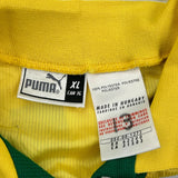 Number 13 Puma Football Shirt - XL Yellow Polyester