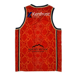 Taipans Champion Signed Autographed Jersey - Medium Orange Polyester
