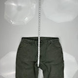 Dickies Carpenter Pants - 36W 28L Green Cotton