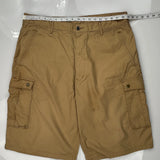 Levis Cargo Shorts - 37W 10L Brown Cotton